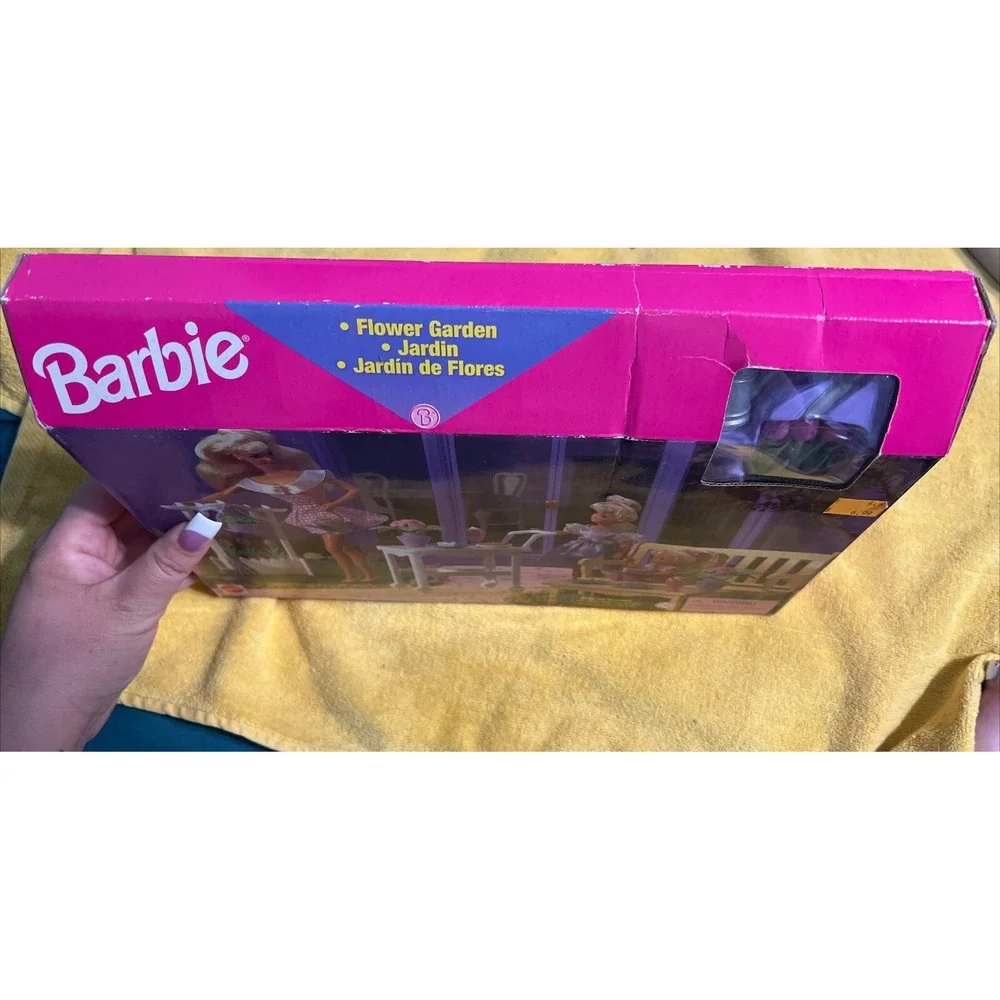 Barbie Flower Garden Playset for Folding‎ Pretty House 1997 Mattel #67531 NRFB